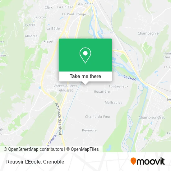 Réussir L'Ecole map
