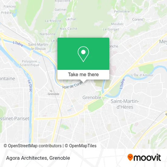 Agora Architectes map