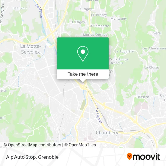 Alp'Auto'Stop map