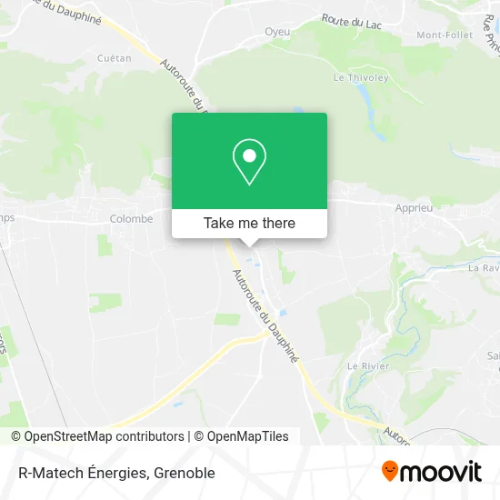 R-Matech Énergies map