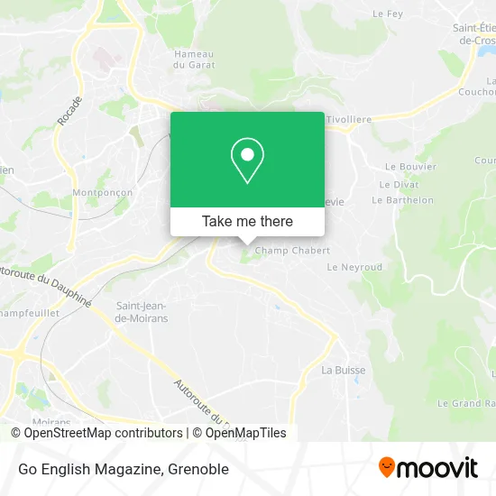 Go English Magazine map