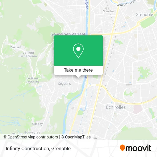 Infinity Construction map