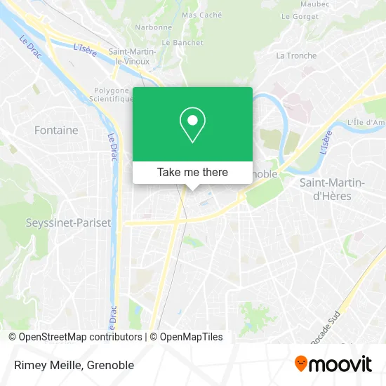 Rimey Meille map
