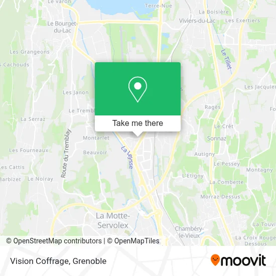 Vision Coffrage map