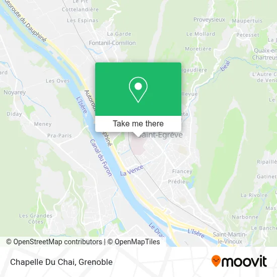 Chapelle Du Chai map