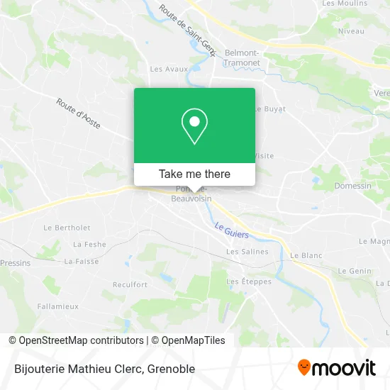 Bijouterie Mathieu Clerc map