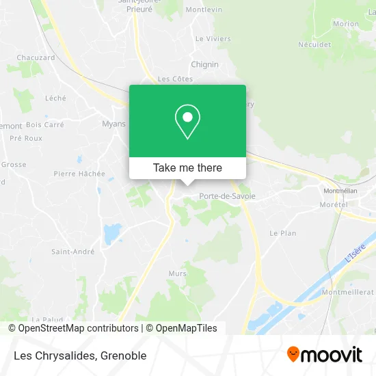 Les Chrysalides map