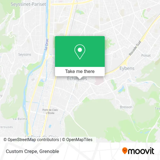 Custom Crepe map