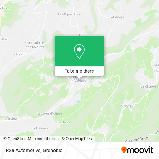 R2a Automotive map