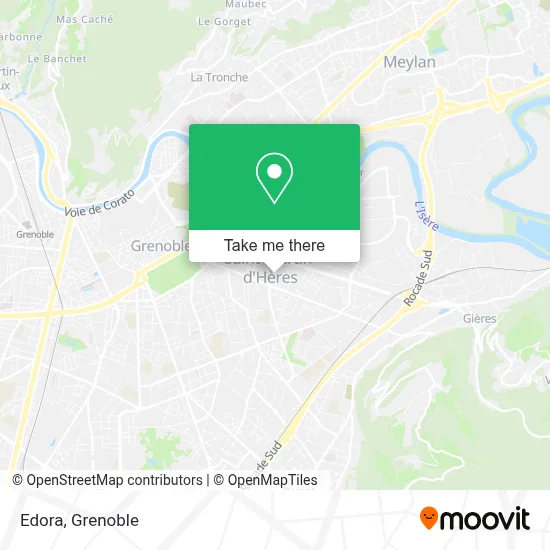 Edora map