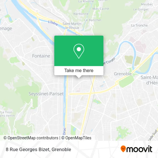 8 Rue Georges Bizet map