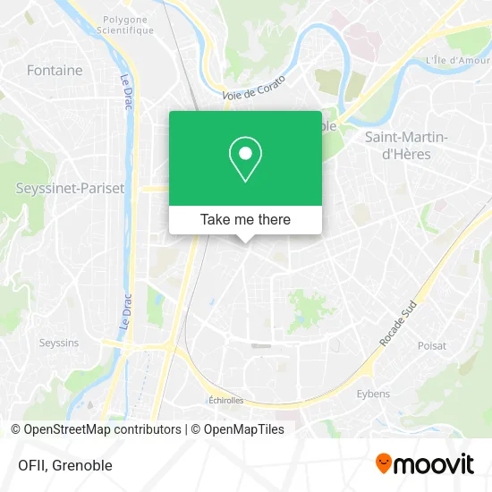 OFII map