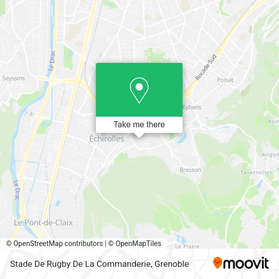 Stade De Rugby De La Commanderie map