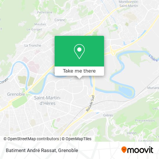 Batiment André Rassat map