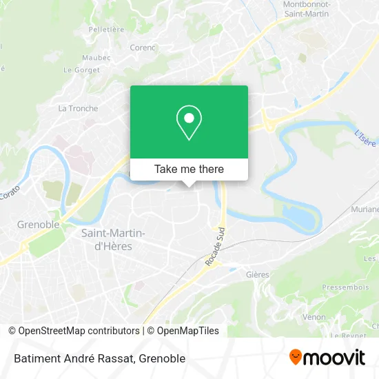 Batiment André Rassat map
