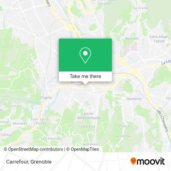 Carrefour map