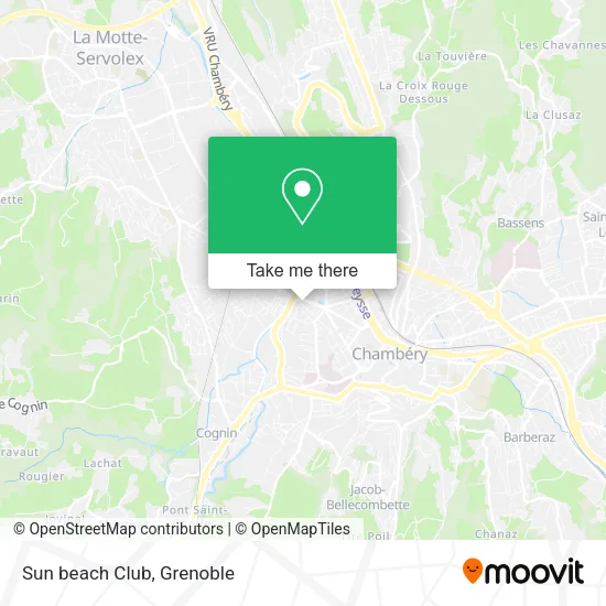 Sun beach Club map