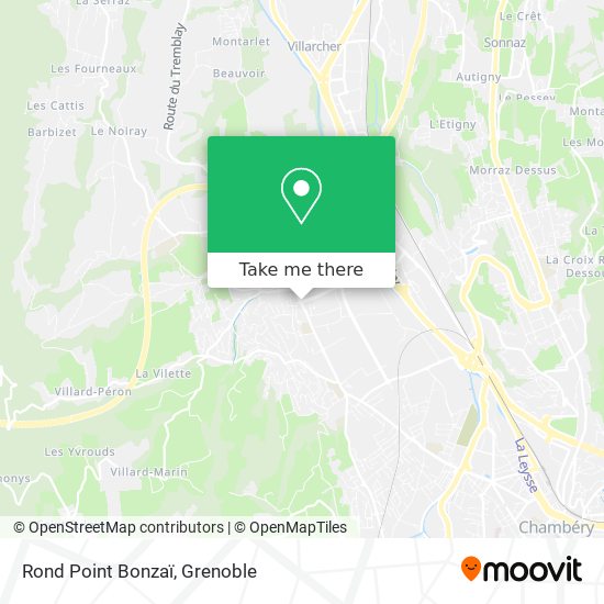 Rond Point Bonzaï map