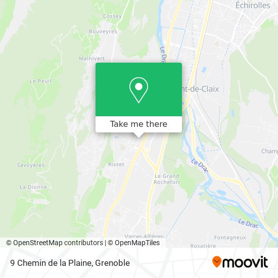 9 Chemin de la Plaine map