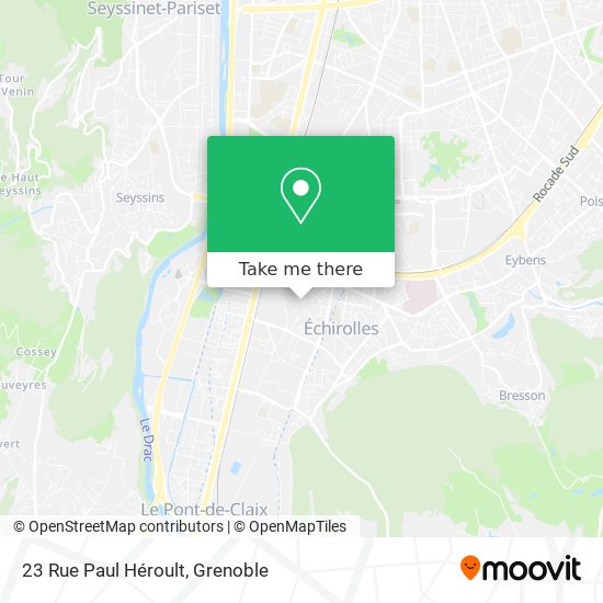 23 Rue Paul Héroult map