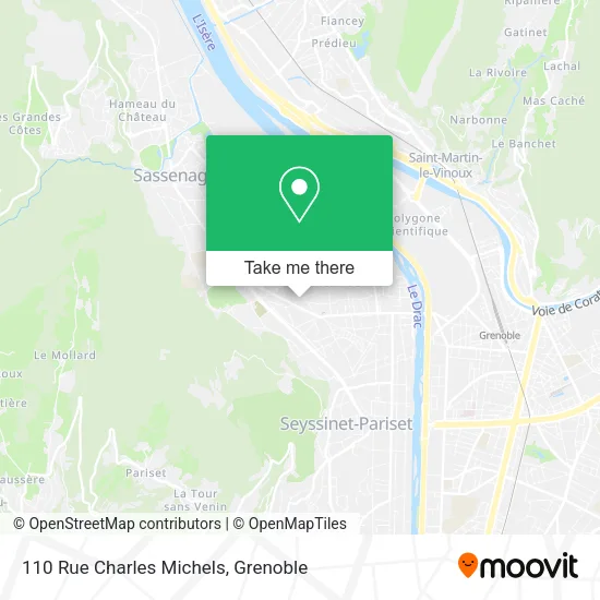 110 Rue Charles Michels map