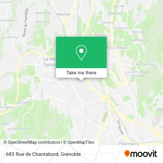 683 Rue de Chantabord map