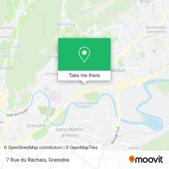 7 Rue du Rachais map