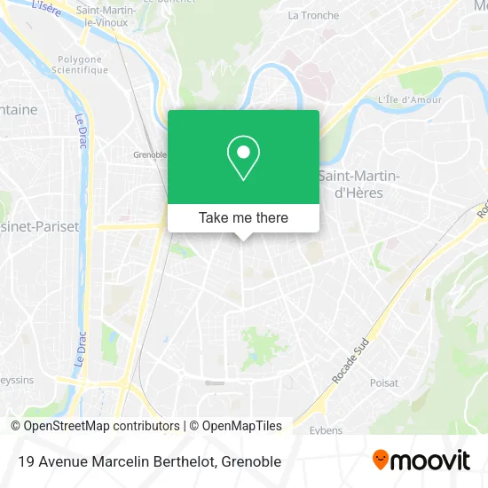 19 Avenue Marcelin Berthelot map