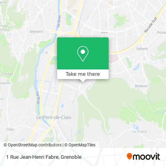 1 Rue Jean-Henri Fabre map