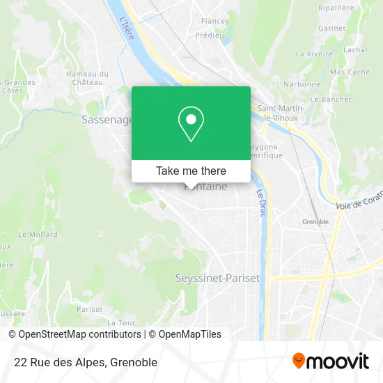 22 Rue des Alpes map