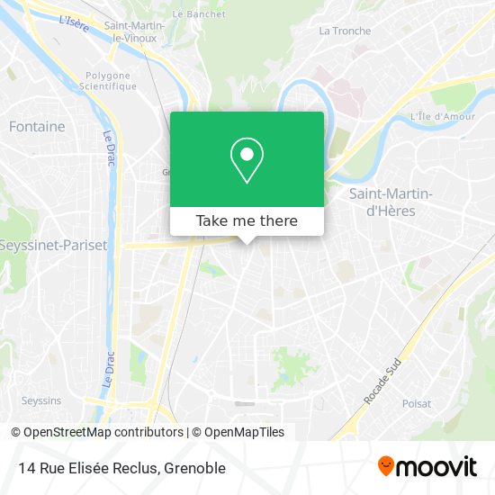 14 Rue Elisée Reclus map