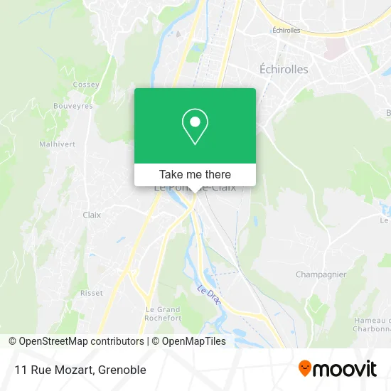 11 Rue Mozart map