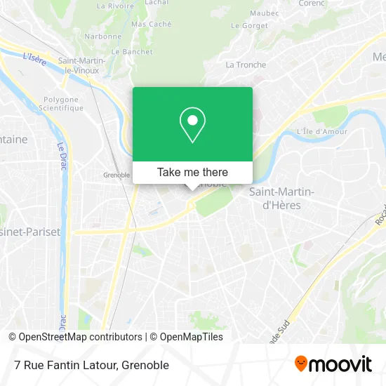 7 Rue Fantin Latour map