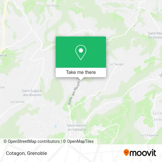 Cotagon map