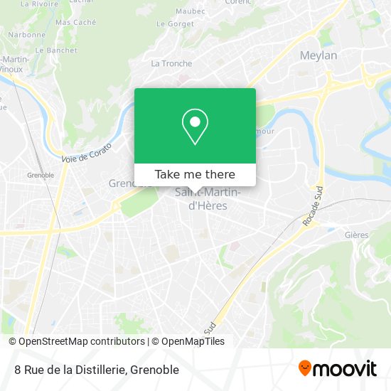 8 Rue de la Distillerie map