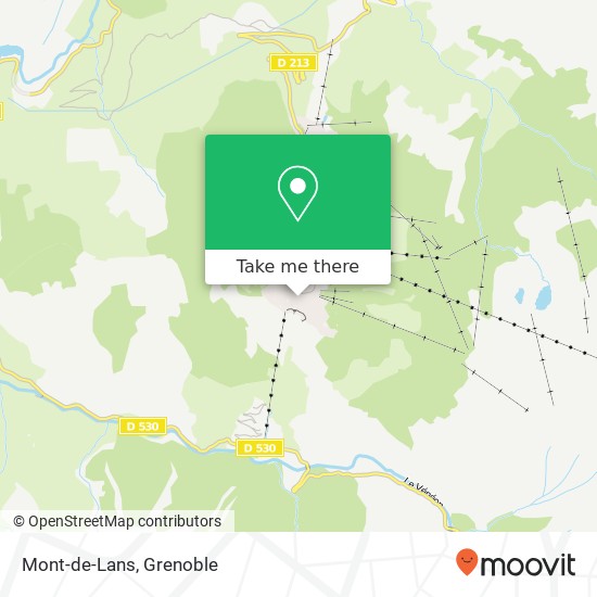 Mont-de-Lans map