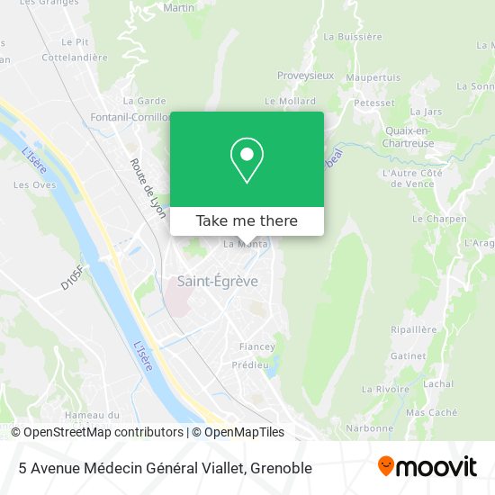 5 Avenue Médecin Général Viallet map