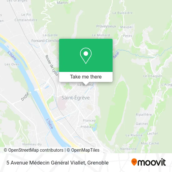 5 Avenue Médecin Général Viallet map