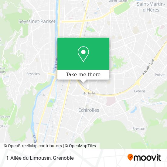 1 Allée du Limousin map