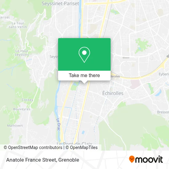 Rue Anatole France map