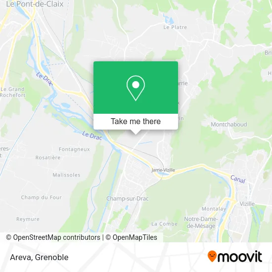 Areva map