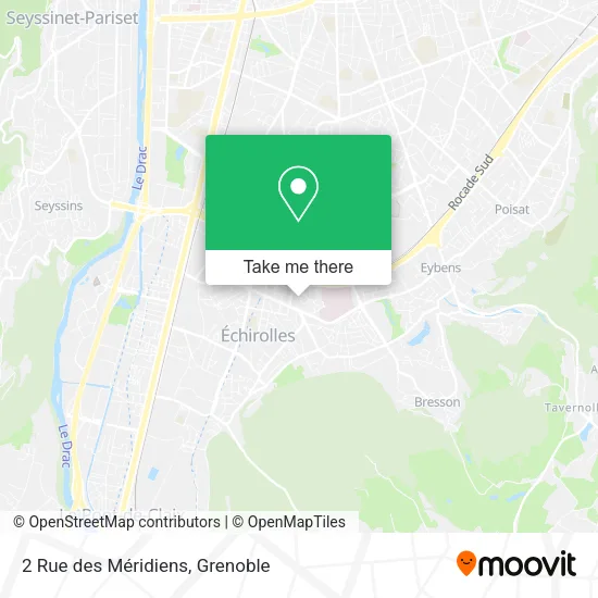 2 Rue des Méridiens map
