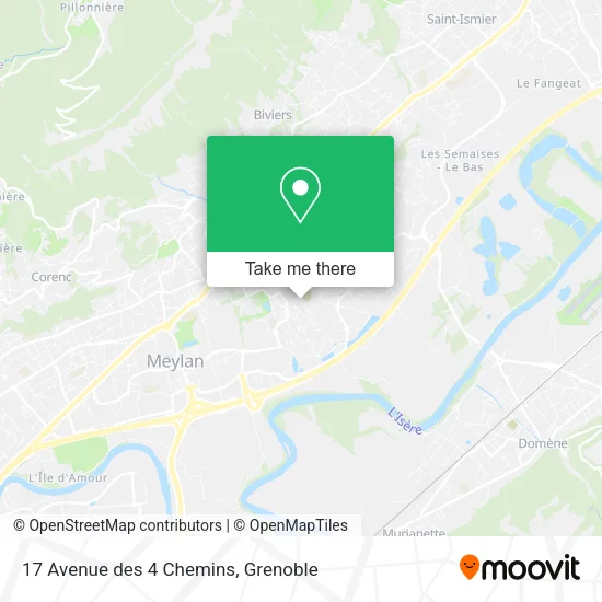 17 Avenue des 4 Chemins map