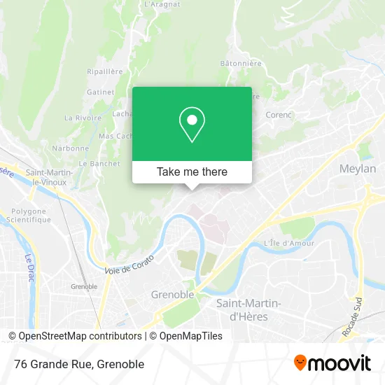 76 Grande Rue map