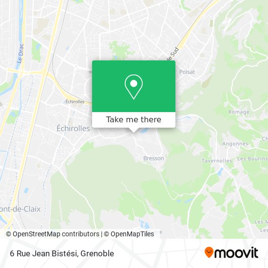 6 Rue Jean Bistési map