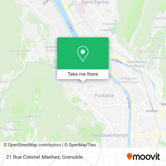 21 Rue Colonel Manhes map