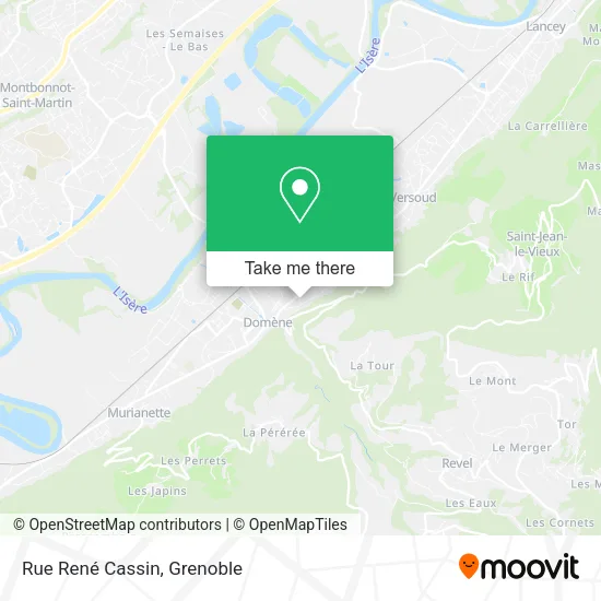 Rue René Cassin map
