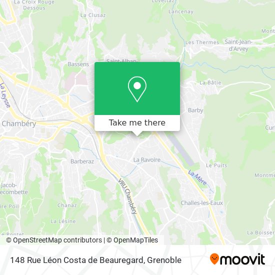 148 Rue Léon Costa de Beauregard map
