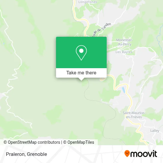 Praleron map