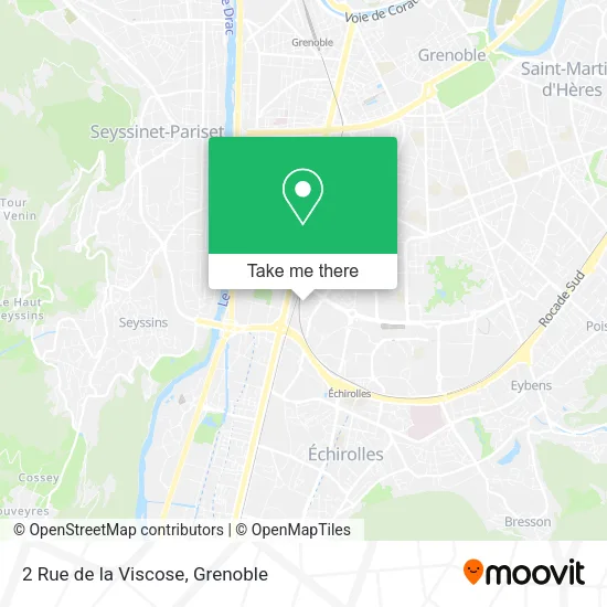 2 Rue de la Viscose map